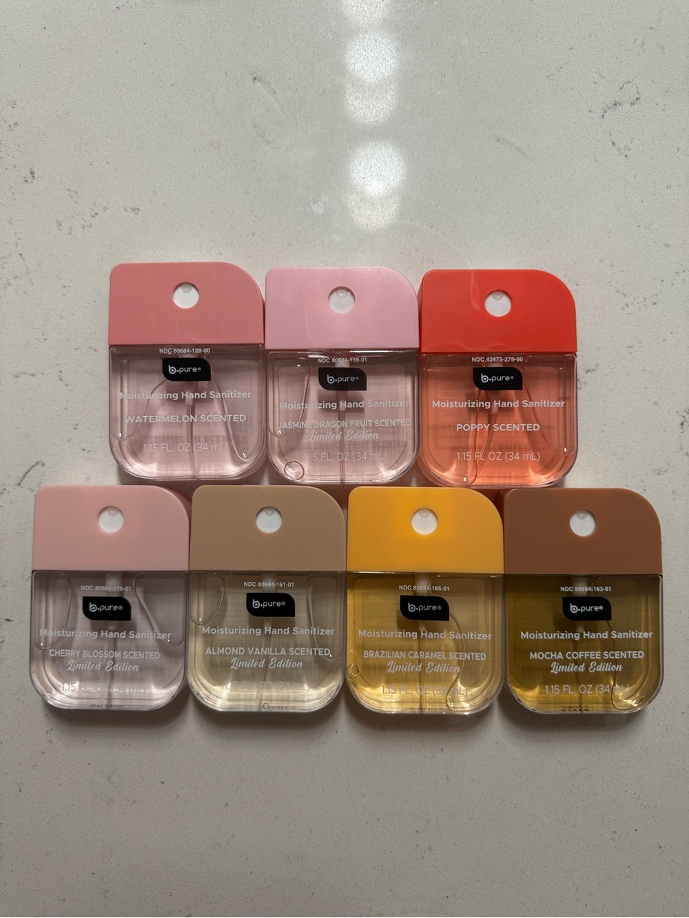 Bpure Viral hand sanitizers